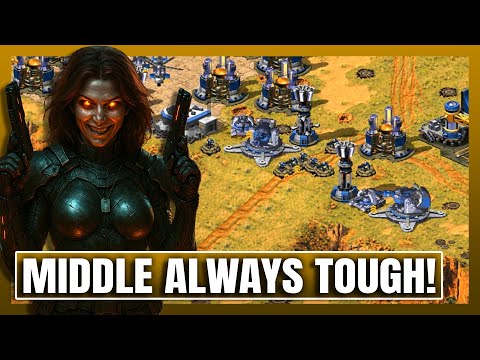 Middle Place - Red Alert 2 | (7 vs 1 + Superweapons)