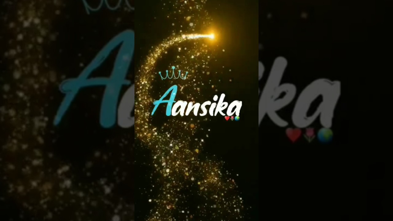 #Anshika Name  Trinding  status shots comment your Ñame WhatsApp status #viral #mahive #viralshots