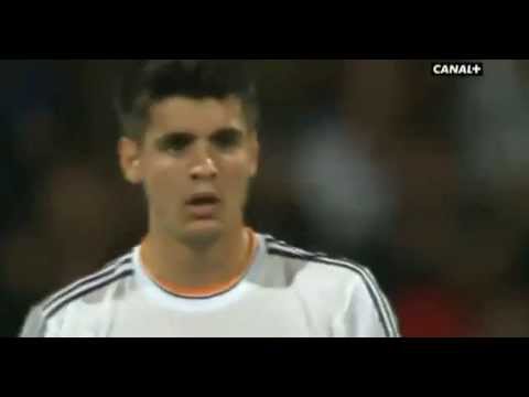 Alvaro Morata First Goal with real madrid 2013