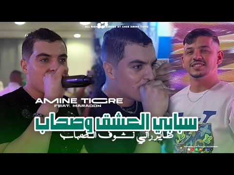 Cheb Amine Tigre | Sbabi L3achek W Shab - طاير راني نشوف الضباب | Avec Hamouda Maradon ( Live 2024 )