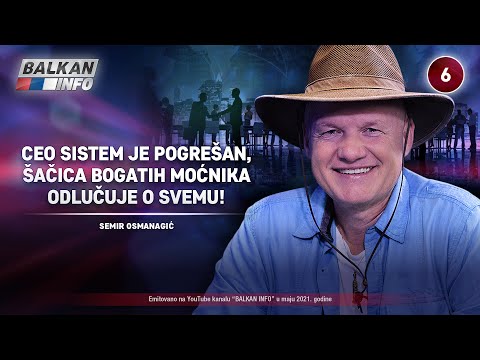 INTERVJU: Semir Osmanagić - Ceo sistem je pogrešan, šačica bogatih odlučuje o svemu! (7.5.2021)