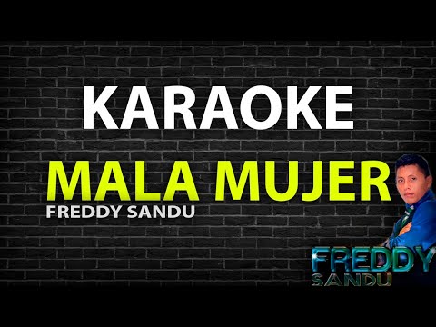 FREDDY SANDU - ♪ MALA MUJER, KARAOKE