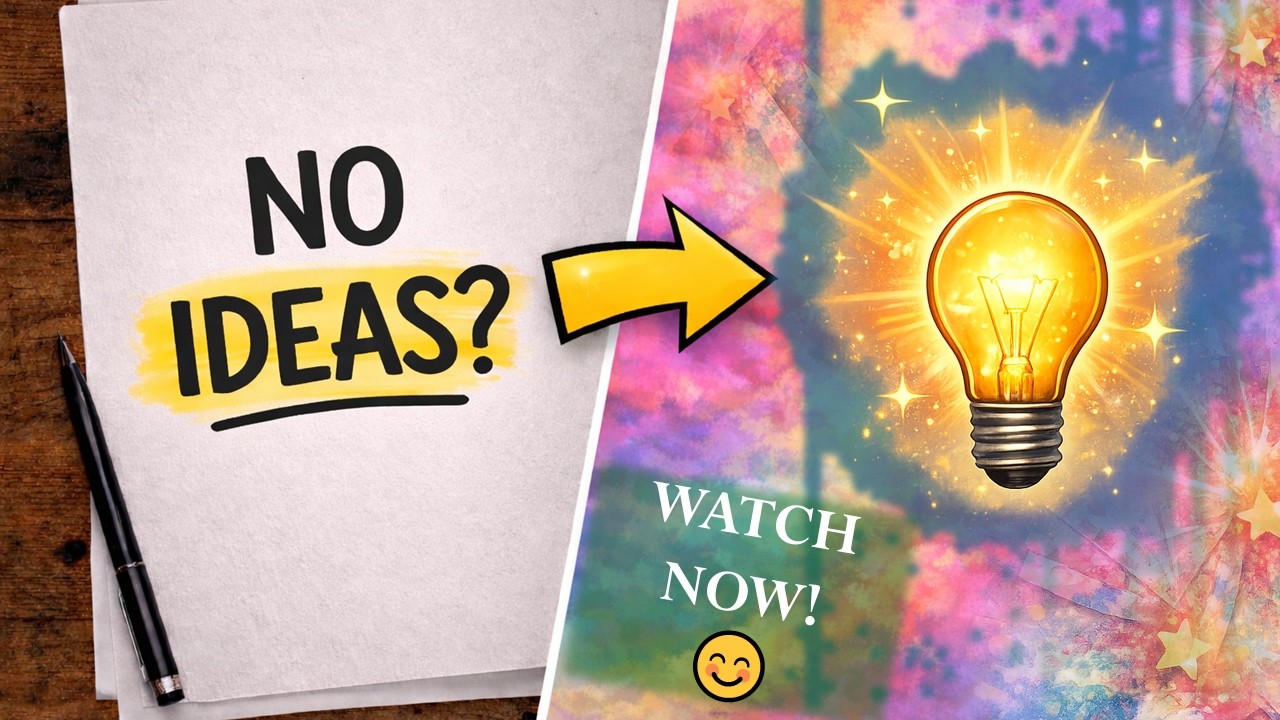 TIPS & TRICKS for creativity – never deal with creative blocks again
