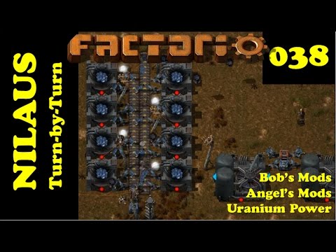 Lets Play Factorio S3E38 - Robotised Ore Processing starting