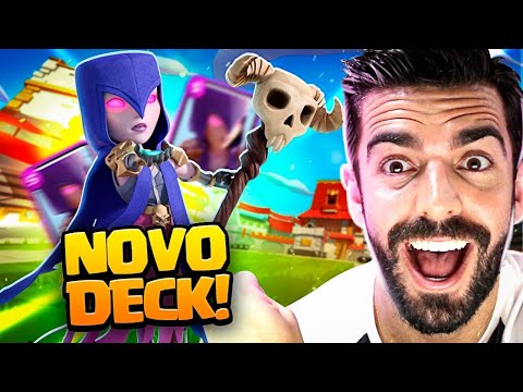 TESTEI O NOVO DECK DE BRUXA NO CLASH ROYALE!