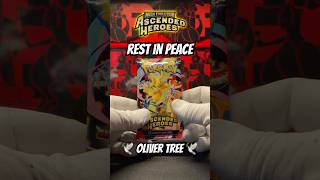 Rest In Peace Oliver Tree #pokemon #pokemoncards #cute #pikachu #gengar #shorts #music #fyp #viral