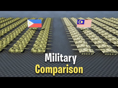 Philippines vs Malaysia Military Power 2024