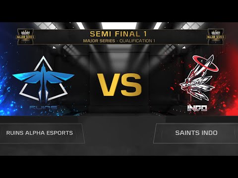 RUINS ALPHA VS SAINTS INDO  TURNAMEN CODM - MAJOR SERIES #1 [SEMI FINAL 1]