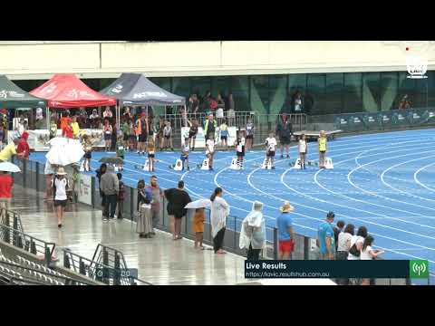 Boys Under 10 100m H8 - 2020 State Combined Events Championships // LAVicTV