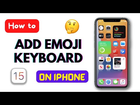 How to add emoji keyboard on iPhone | Add or delete emoji keyboard in iPhone