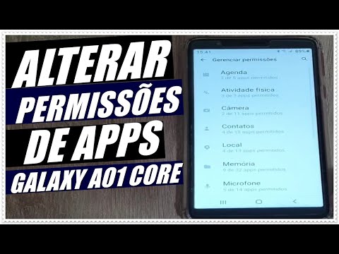 How to View and Change App Permissions on Samsung Galaxy A01 Core