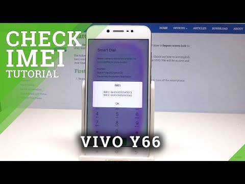 How to Access IMEI in VIVO Y66 - IMEI Number Info
