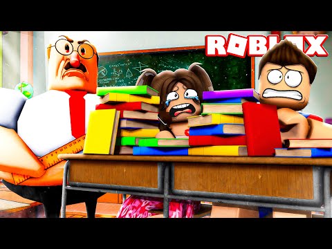 LET'S RUN FROM THE EVIL MASTER ON ROBLOX!!