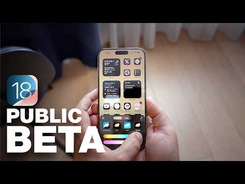 iOS 18 Public Beta Hands-On | Best New Features You NEED to Try!