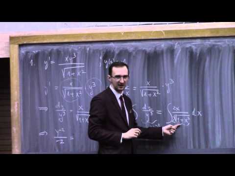 Ecuații cu variabile separabile, Alexandru Negrescu, Universitatea Politehnica din București