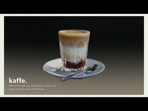 layered coffee.