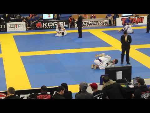 Tom Bermingham 2 - East coast Jiu-Jitsu - Purple belt - Adult Light - Europeans 2014
