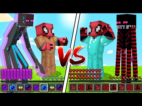 FAKİR ENDERMAN VS ZENGİN ENDERMAN (999 ELMAS KAZANAN!) - Minecraft