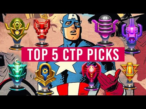 Top 5 Character Picks for Each CTP - Marvel Future Fight