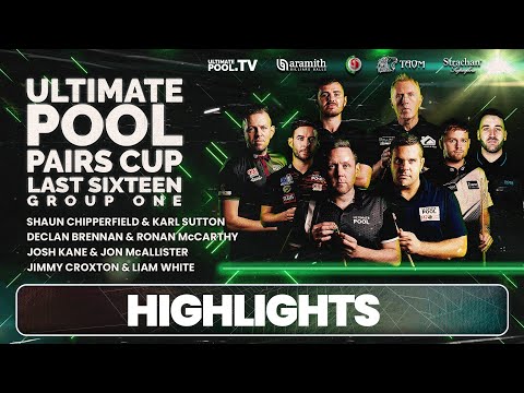 Ultimate Pool Pairs Cup 2022 Highlights Show - Last 16 Week 1