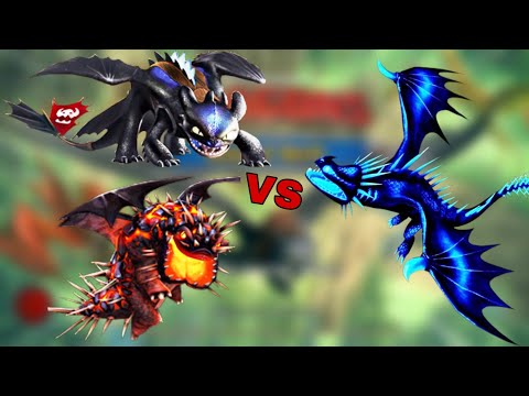 VS BOSS DYNAMOJO - CRISIS:PREMPTIVE POUNDING - Dragons:Rise of Berk
