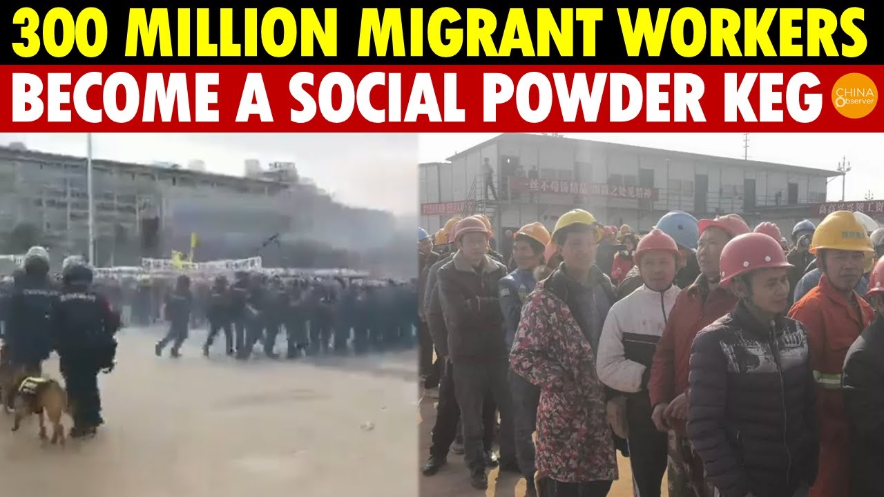 CCP's Worst Fear Is Here! 300 Million Migrant Workers Ready to Explode, 15 Million Return Home