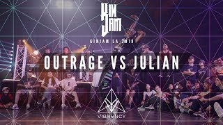 Outrage Vs Julian [SEMI FINALS] | KINjam LA 2019 [@VIBRVNCY 4K]