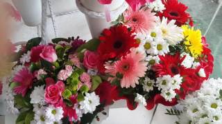 Mevsim buketleri lara açelya çiçek 0506 459 58 72