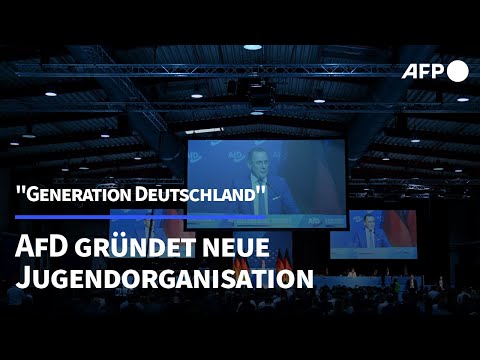 AfD gründet neue Jugendorganisation "Generation Deutschland" | AFP