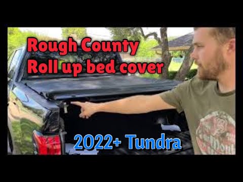 2022+ Toyota Tundra  Rough Country roll-up bed cover