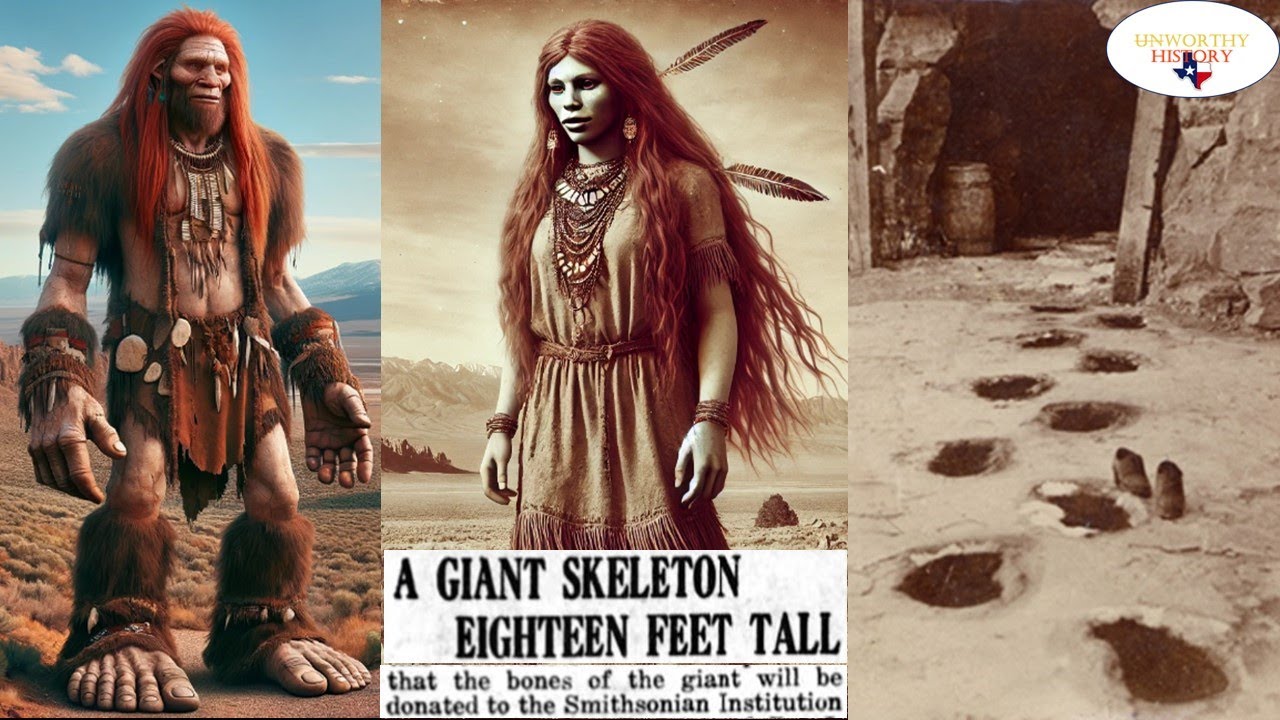 They Were Carnivorous and Cannibalistic: Giant Human Footprints and Bones Found in Nevada and Texas