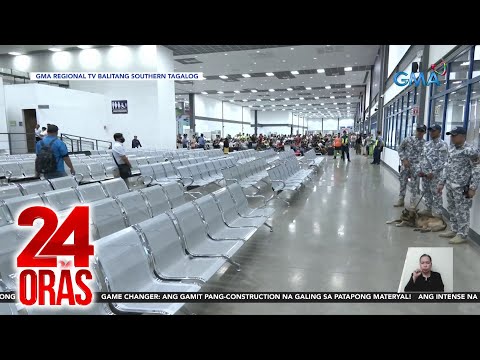 Pinalawak na passenger terminal building ng Batangas Port, pinasinayaan ni PBBM 24 Oras