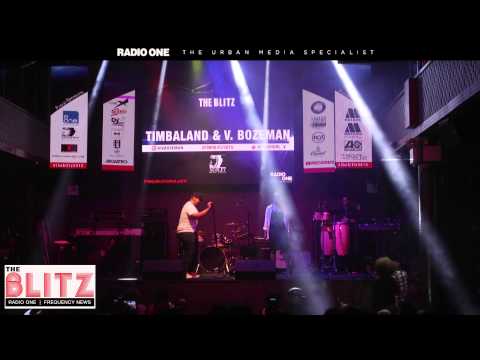 THE BLITZ: Timbaland feat  V Bozeman Performance