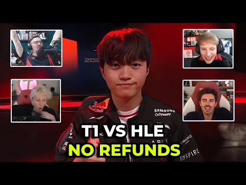Streamers React to the First T1 vs HLE of 2026 and It's Complete MADNESS