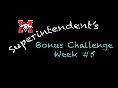 Superintendent Challenge Week#5 - Teacher Appreciation