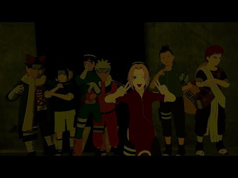 VRChat Naruto Chūnin Exams rp [ Second Stage : The Fire Pit of Doom ]