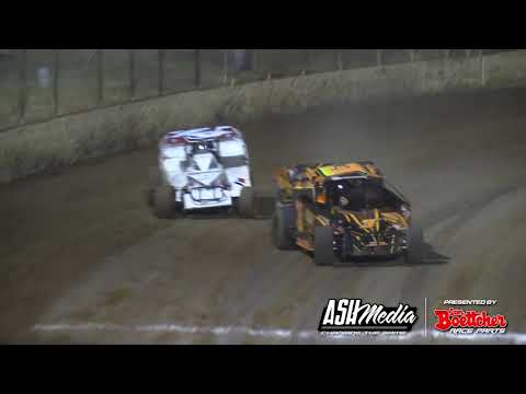 V8 Dirt Modifieds: Kevin Britten Last to First on the Highline