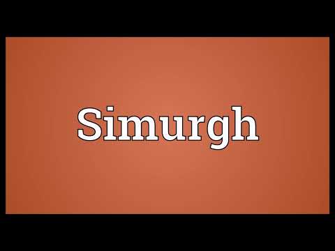 Simurgh Meaning