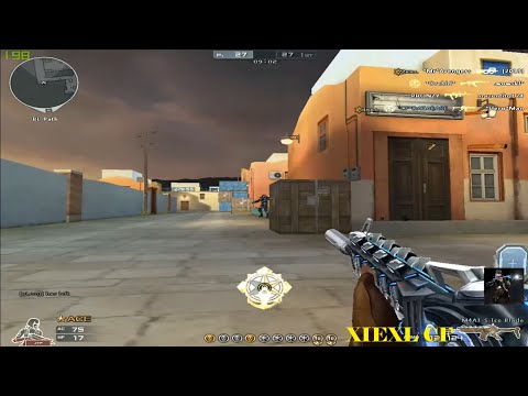 CF XIEXL:M4A1-Ice Blade FFA New Greece GamePlay