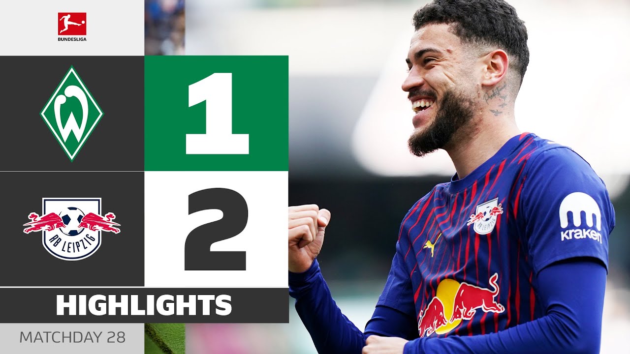SV Werder Bremen vs RB Leipzig Highlights