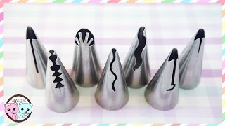RUSSIAN PIPING TIPS, RUFFLE PIPING TIPS - SUGARCODER