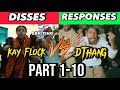 NYC Drill Disses Vs Responses Part 1 10 Kay Flock Sdot Go DD Osama More