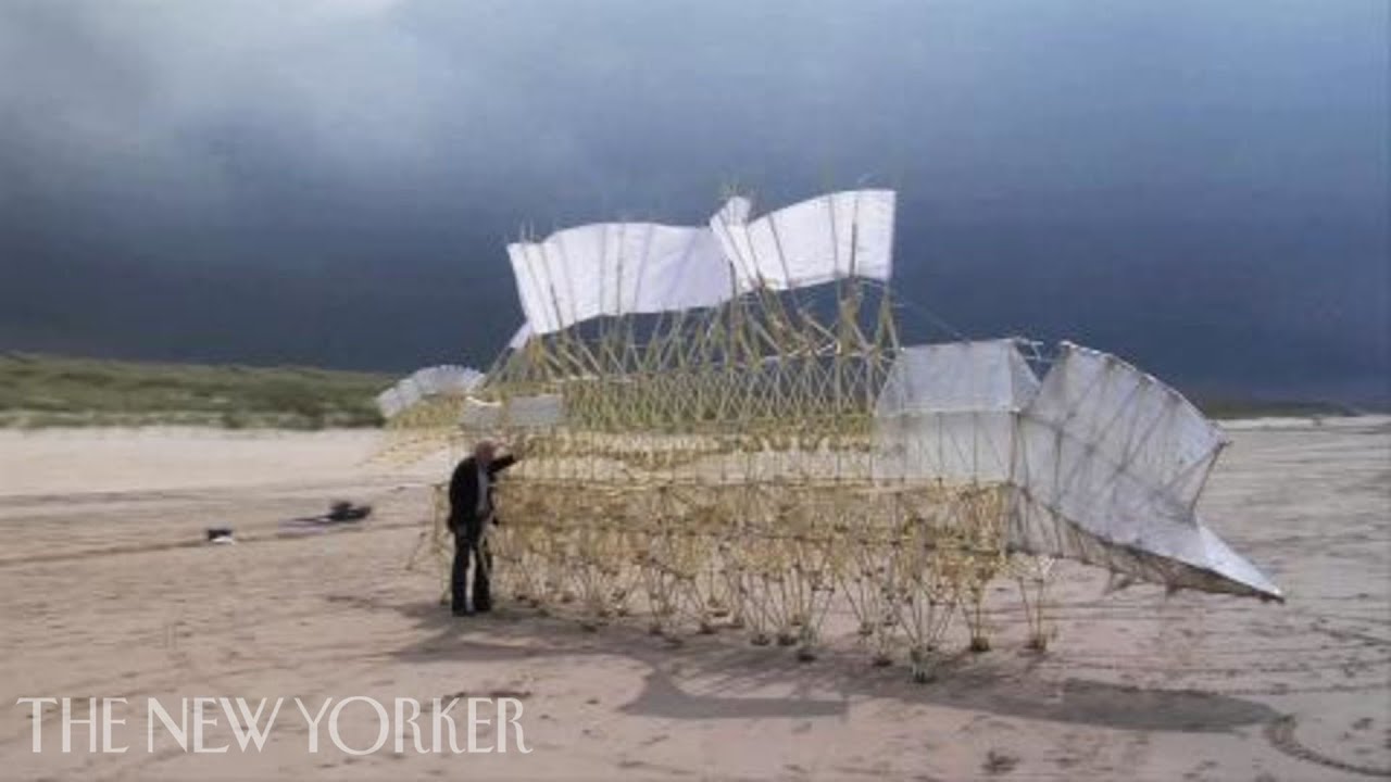 Theo Jansen’s Wind-Powered Sculptures | The New Yorker