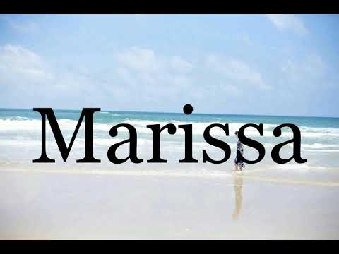 How To Pronounce Marissa🌈🌈🌈🌈🌈🌈Pronunciation Of Marissa