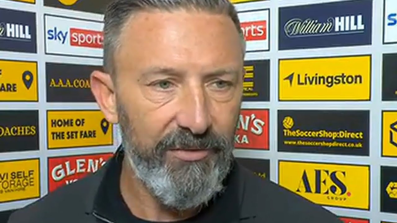 Derek McInnes MELTDOWN As Hearts Stumble with 2-2 Draw At Livingston 