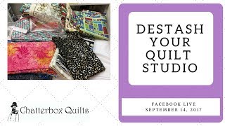 Why You Should Destash Your Studio