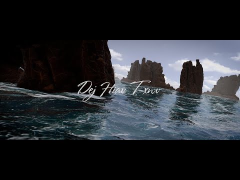 Maiyia Vwj - Dej Hiav Txwv (Lyrics Video | New Hmong Song 2022)