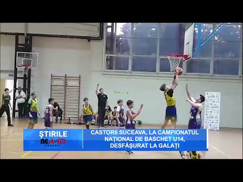 Castorii Suceava, at the U14 National Basketball Championship, held in Galați
