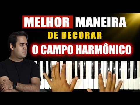 Essa é a MELHOR MANEIRA de decorar o CAMPO HARMÔNICO no teclado (Aula Completa)