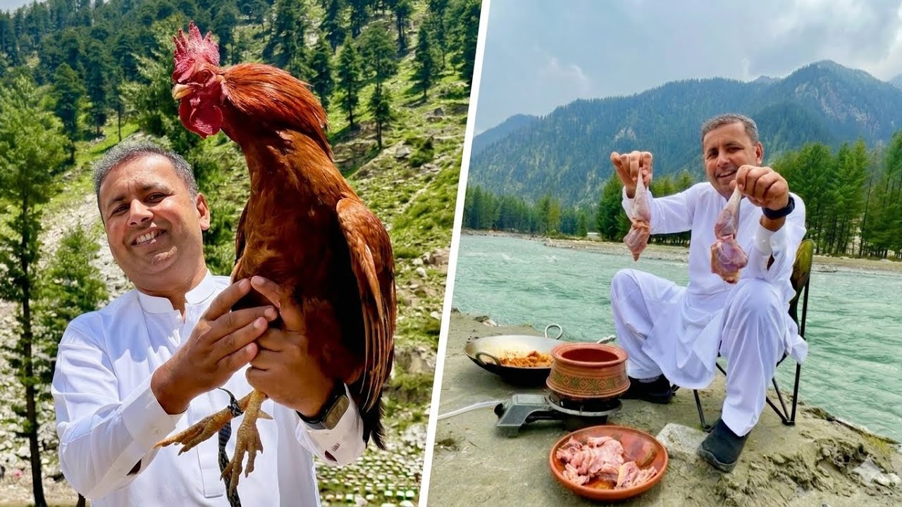 Desi Murgh Shorba Cooking in Kumrat Valley | Chicken Karahi Recipe | Kumrat Valley Village Food